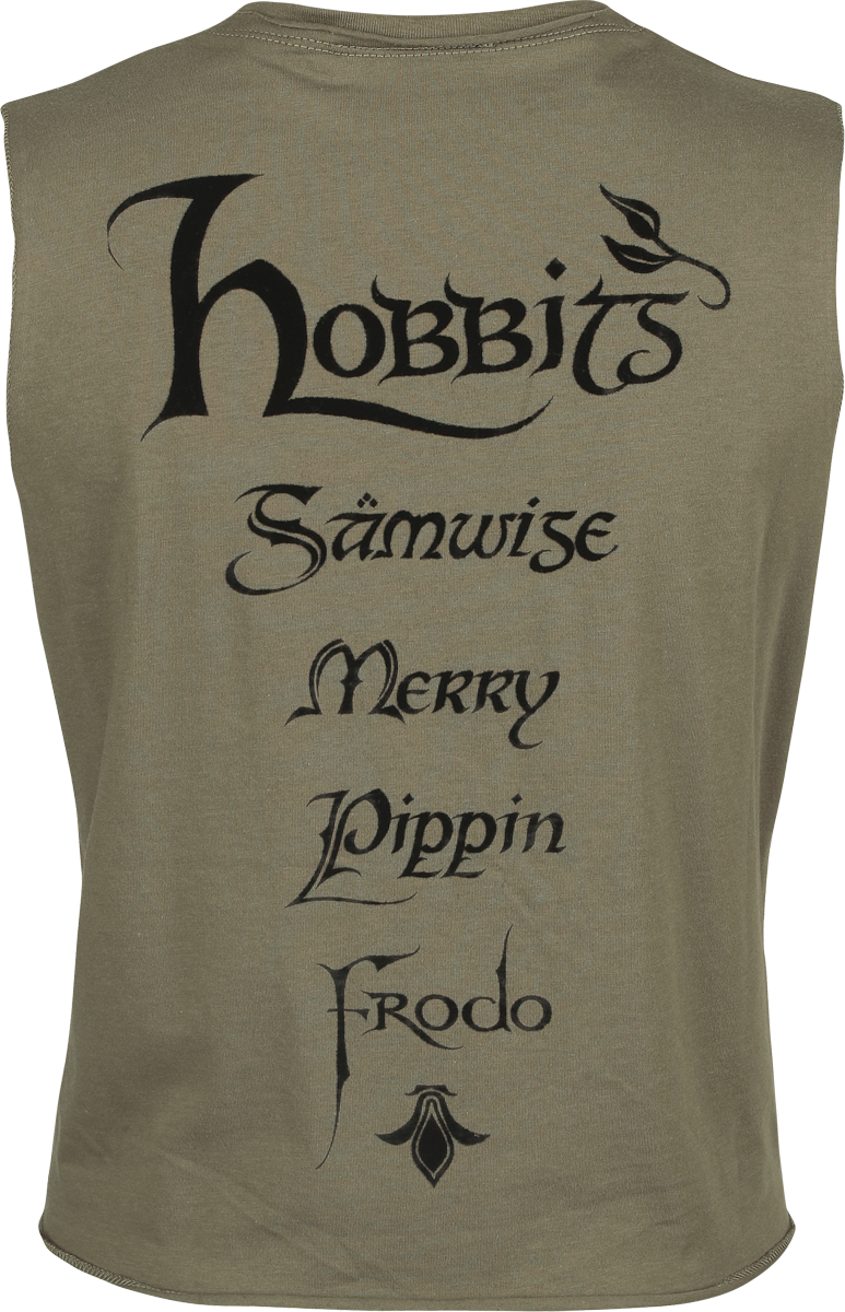 Top  de Le Seigneur Des Anneaux - Hobbits - S à 3XL - pour Femme - vert - Le Seigneur Des Anneaux - View 2
