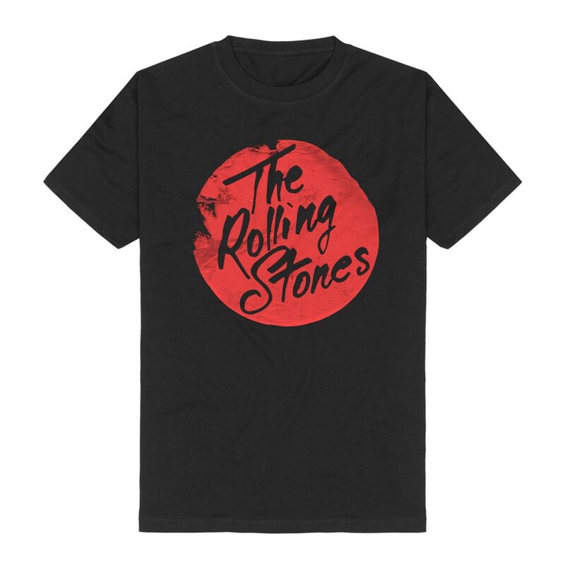 T-Shirt Manches courtes  de The Rolling Stones - Vintage Sticker - S à 3XL - pour Homme - noir - The Rolling Stones
