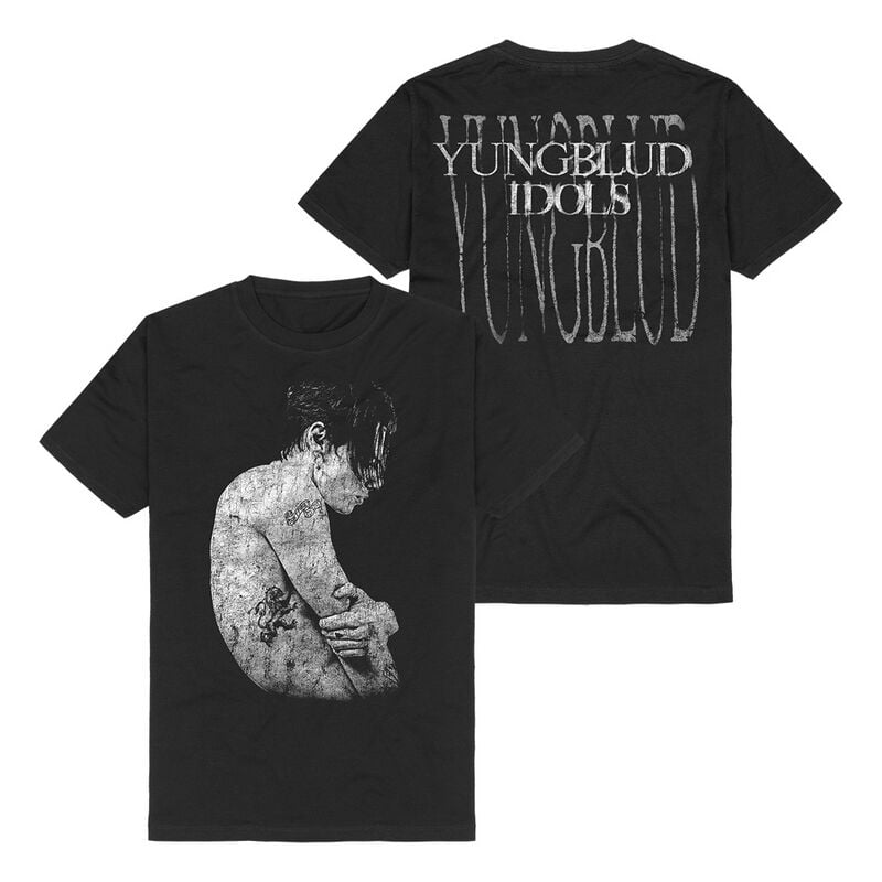 T-Shirt Manches courtes  de Yungblud - Idols Photo - XL à 3XL - pour Homme - noir - Yungblud