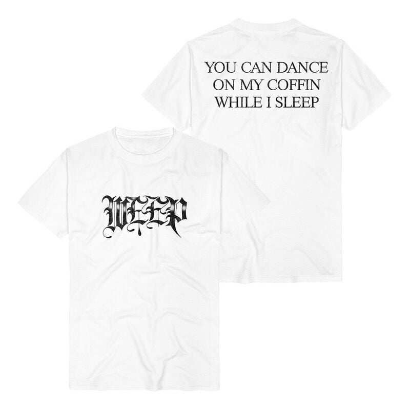 T-Shirt Manches courtes  de Yungblud - Weep - S à 3XL - pour Homme - blanc - Yungblud