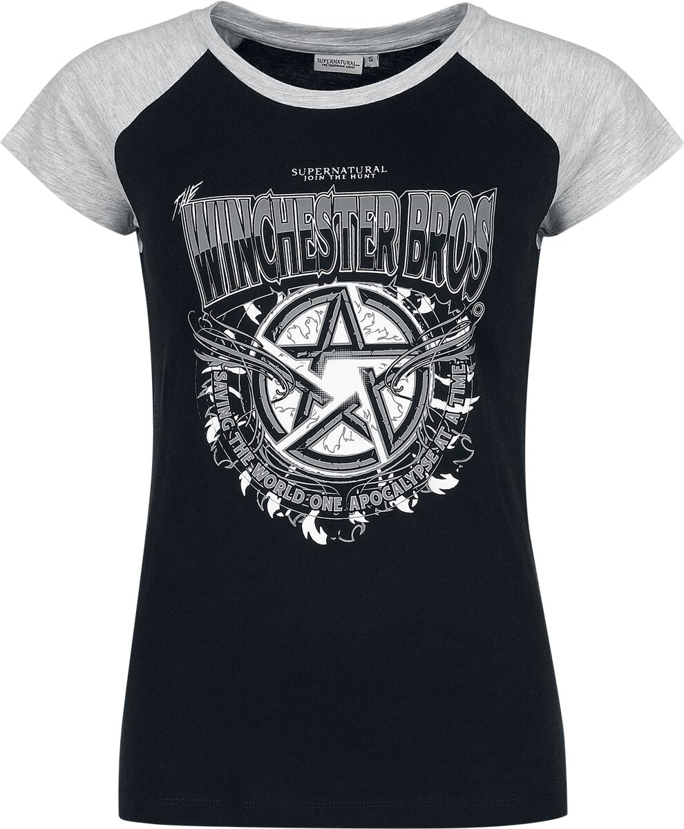 T-Shirt Manches courtes  de Supernatural - Winchester Bros - S à 3XL - pour Femme - multicolore - Supernatural