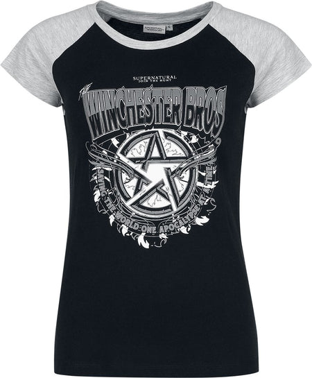 T-Shirt Manches courtes  de Supernatural - Winchester Bros - S à 3XL - pour Femme - multicolore - Supernatural