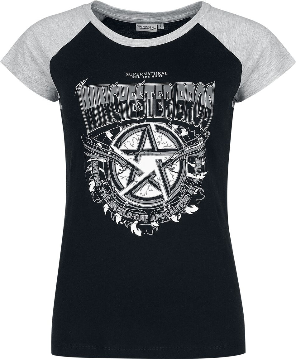 T-Shirt Manches courtes  de Supernatural - Winchester Bros - S à 3XL - pour Femme - multicolore - Supernatural