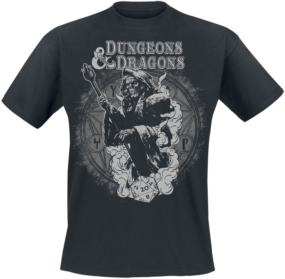 T-Shirt Manches courtes Gaming de Donjons & Dragons - Lich - S à XXL - pour Homme - noir - Donjons & Dragons