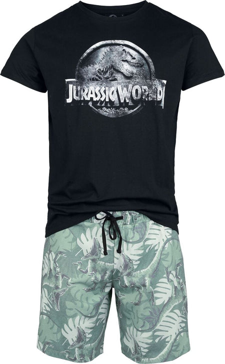 Pyjama  de Jurassic Park - Jurassic World - S à 3XL - pour Homme - multicolore - Jurassic Park