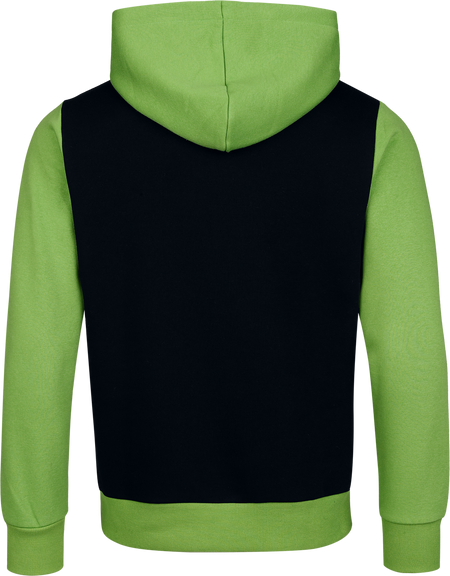 Sweat-shirt à capuche  de Sesame Street - Oskar - S à 3XL - pour Homme - vert/noir - Sesame Street - View 2