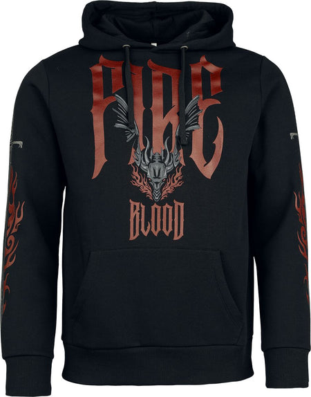 Sweat-shirt à capuche  de Game Of Thrones - Cult - Blood - S à 3XL - pour Homme - noir - Game Of Thrones
