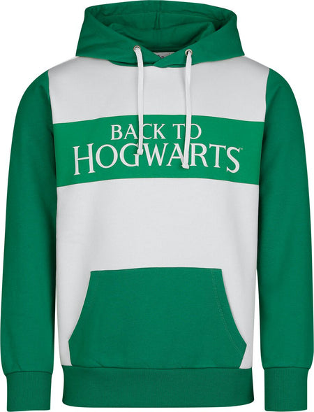 Sweat-shirt à capuche  de Harry Potter - Retour À Poudlard - S à 3XL - pour Homme - vert/blanc - Harry Potter