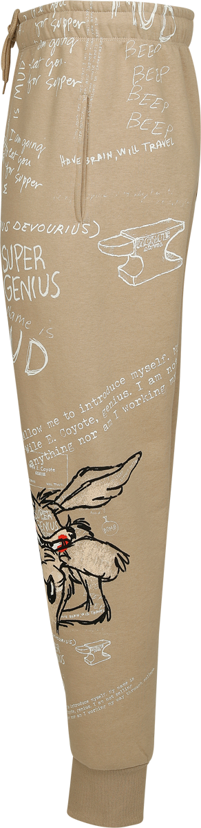 Bas de survêtement  de Looney Tunes - Coyote - S à 3XL - pour Homme - beige - Looney Tunes - View 2