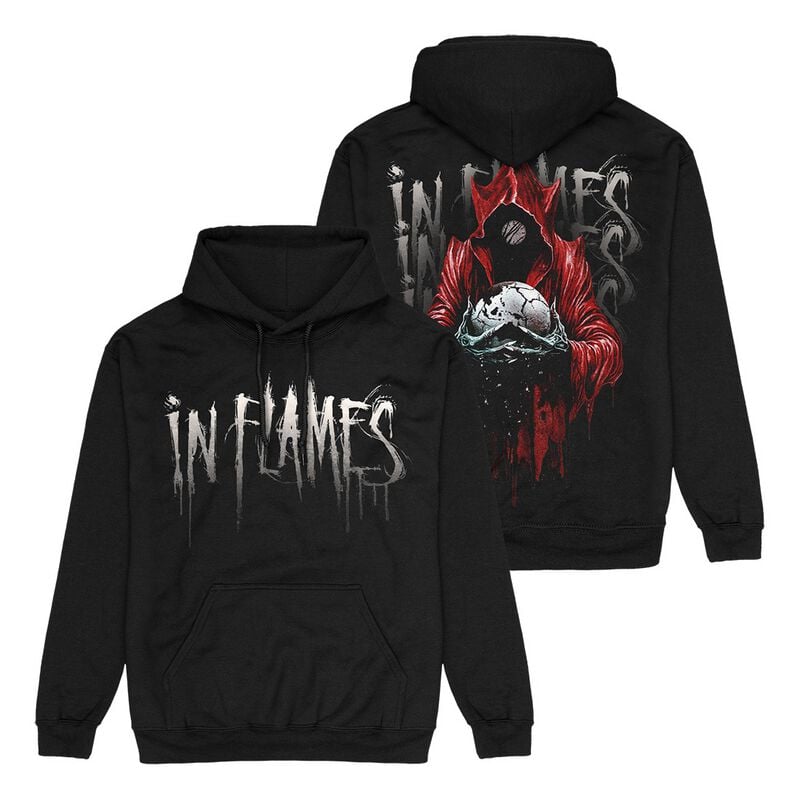 Sweat-shirt à capuche  de In Flames - Jester Drip - S à 3XL - pour Homme - noir - In Flames