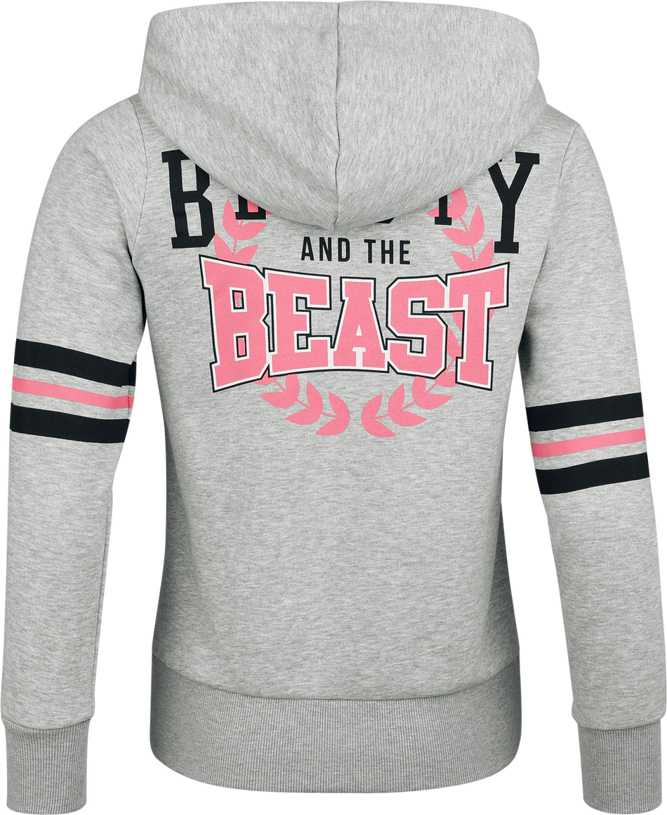 Sweat-shirt à capuche Disney de La Belle Et La Bête - Belle - Break The Spell - S à 3XL - pour Femme - gris chiné - La Belle Et La Bête - View 2