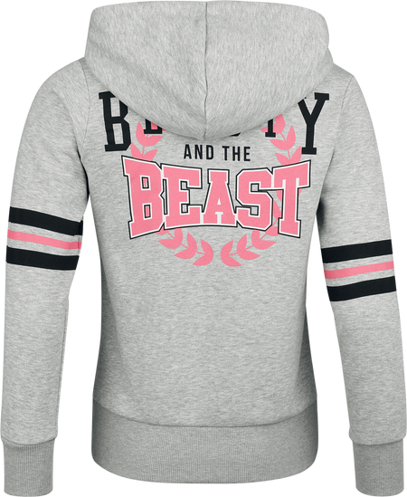 Sweat-shirt à capuche Disney de La Belle Et La Bête - Belle - Break The Spell - S à 3XL - pour Femme - gris chiné - La Belle Et La Bête - View 2