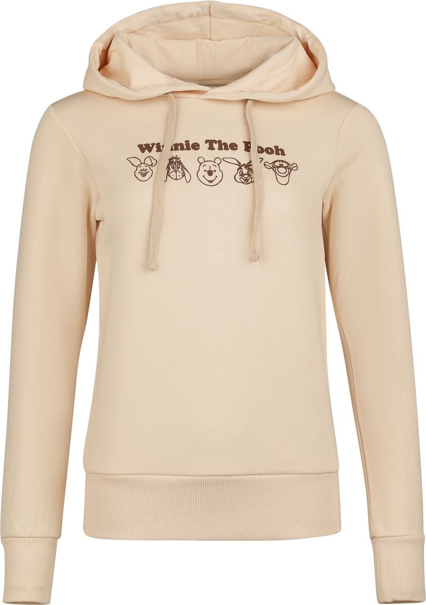Sweat-shirt à capuche Disney de Winnie L'Ourson - Friendship - S à 3XL - pour Femme - beige - Winnie L'Ourson