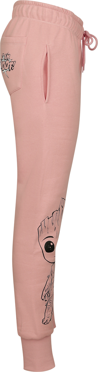 Bas de survêtement Disney de Les Gardiens De La Galaxie - I Am Groot - S à 3XL - pour Femme - vieux rose - Les Gardiens De La Galaxie - View 2