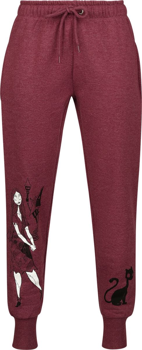 Bas de survêtement Disney de L'Étrange Noël De Monsieur Jack - Sally - S à 3XL - pour Femme - rouge chiné - L'Étrange Noël De Monsieur Jack