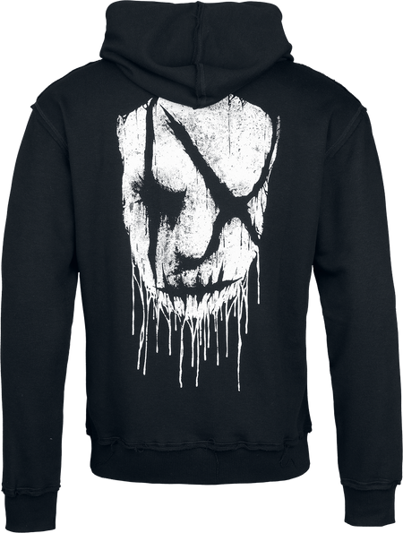 Sweat-shirt à capuche  de Ice Nine Kills - Logo - S à 3XL - pour Homme - noir/blanc - Ice Nine Kills - View 2