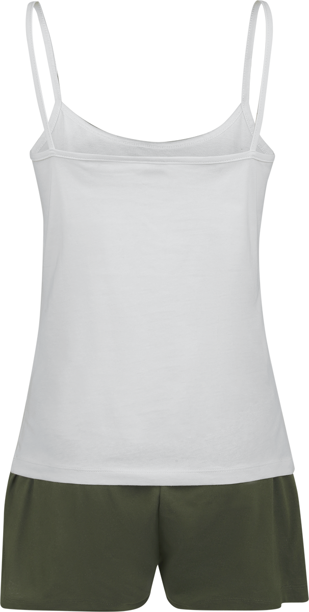 Pyjama Disney de Les Gardiens De La Galaxie - Groot - S à 3XL - pour Femme - blanc/vert - Les Gardiens De La Galaxie - View 2