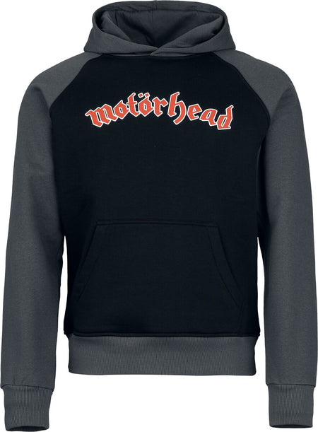 Sweat-shirt à capuche  de Motörhead - Logo - S à XL - pour Homme - noir/gris - Motörhead