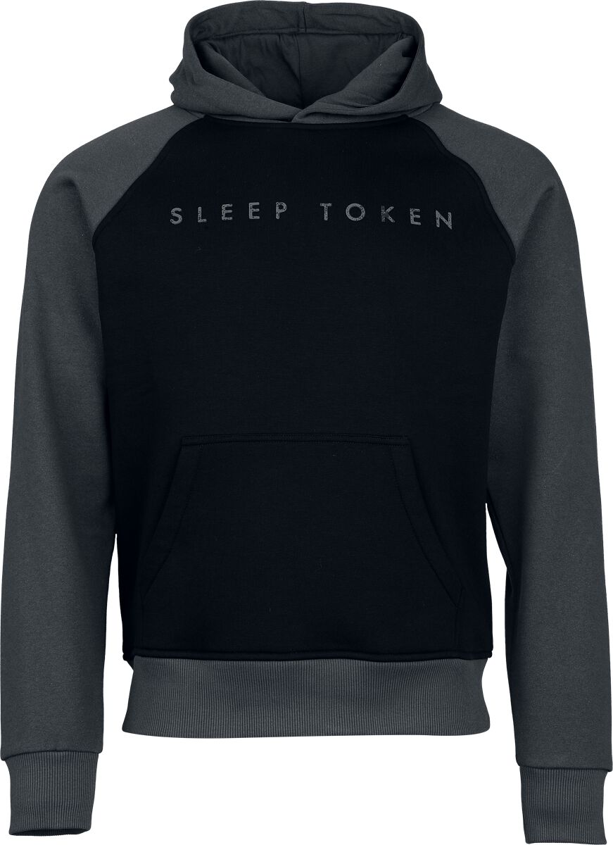 Sweat-shirt à capuche  de Sleep Token - Logo - S à 5XL - pour Homme - noir/gris - Sleep Token
