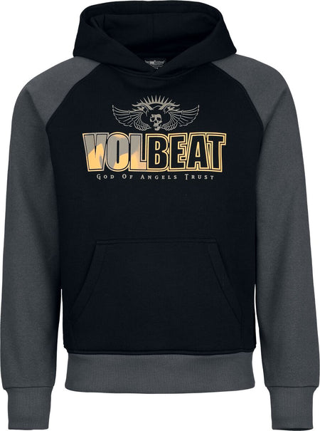 Sweat-shirt à capuche  de Volbeat - Logo - XL - pour Homme - noir/gris - Volbeat
