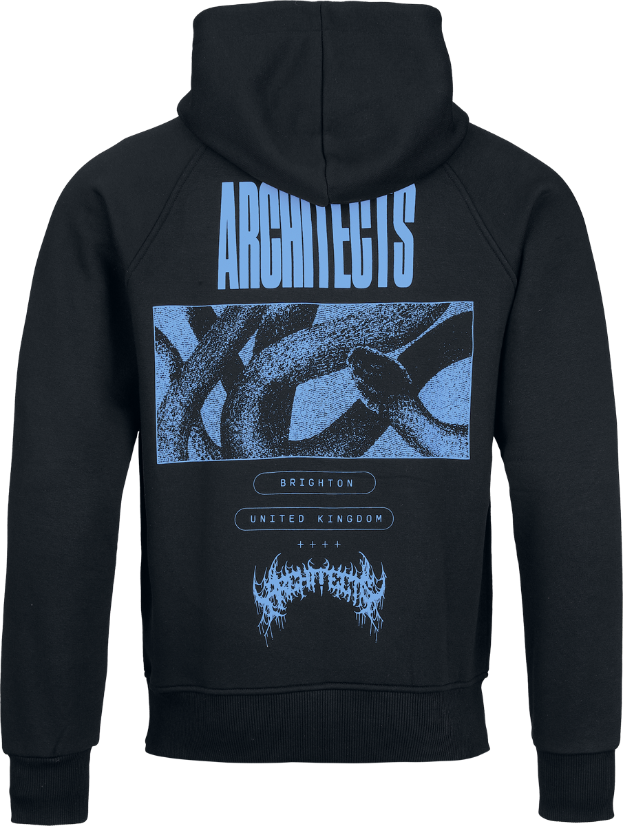 Sweat-shirt à capuche  de Architects - Logo - S à 3XL - pour Homme - noir - Architects - View 2