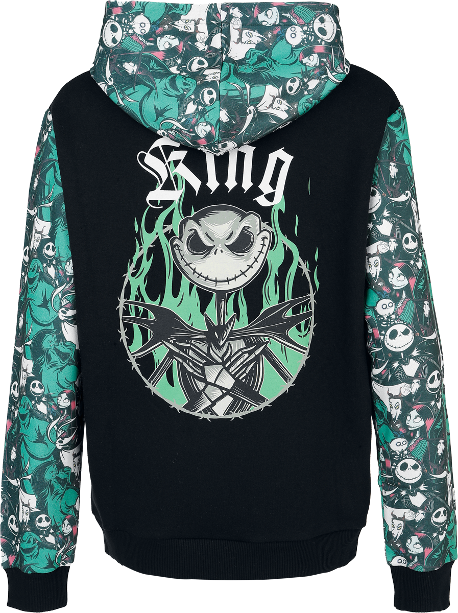 Sweat-shirt zippé à capuche Disney de L'Étrange Noël De Monsieur Jack - The Pumpkin King - S à XL - pour Femme - multicolore - L'Étrange Noël De Monsieur Jack - View 2