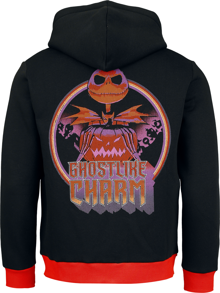Sweat-shirt zippé à capuche Disney de L'Étrange Noël De Monsieur Jack - Ghostlike Charm - S à XXL - pour Homme - multicolore - L'Étrange Noël De Monsieur Jack - View 2