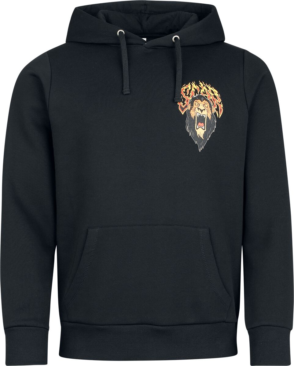 Sweat-shirt à capuche Disney de Le Roi Lion - Scar - 1994 Tour - S à 3XL - pour Homme - noir - Le Roi Lion