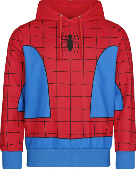 Sweat-shirt à capuche Disney de Spider-Man - Suit - S à 3XL - pour Homme - bleu/rouge - Spider-Man