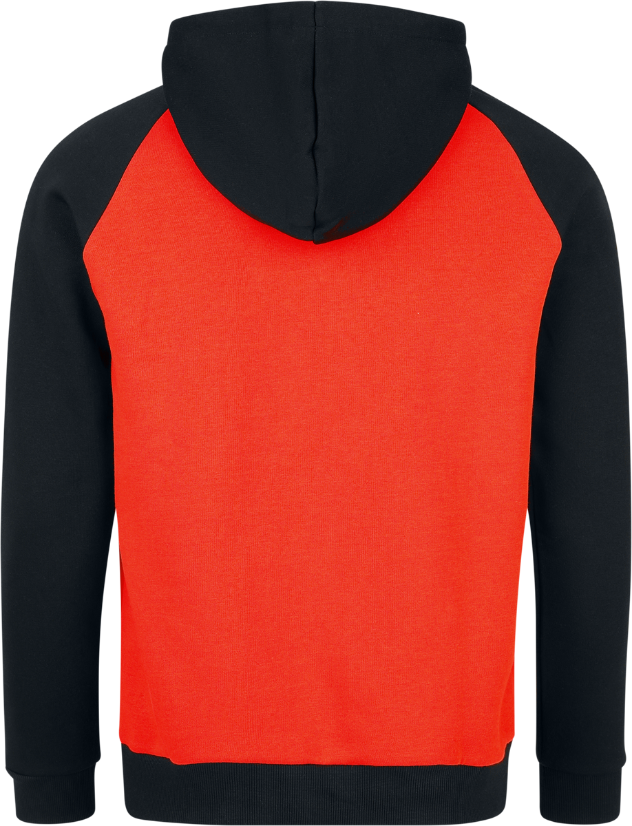 Sweat-shirt à capuche Disney de Deadpool - Logo - S à 3XL - pour Homme - rouge/noir - Deadpool - View 2