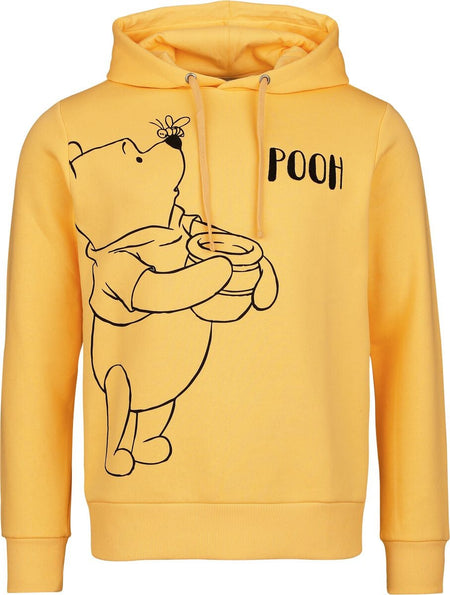 Sweat-shirt à capuche Disney de Winnie L'Ourson - Winnie L'Ourson - Miel - S à L - pour Homme - jaune - Winnie L'Ourson