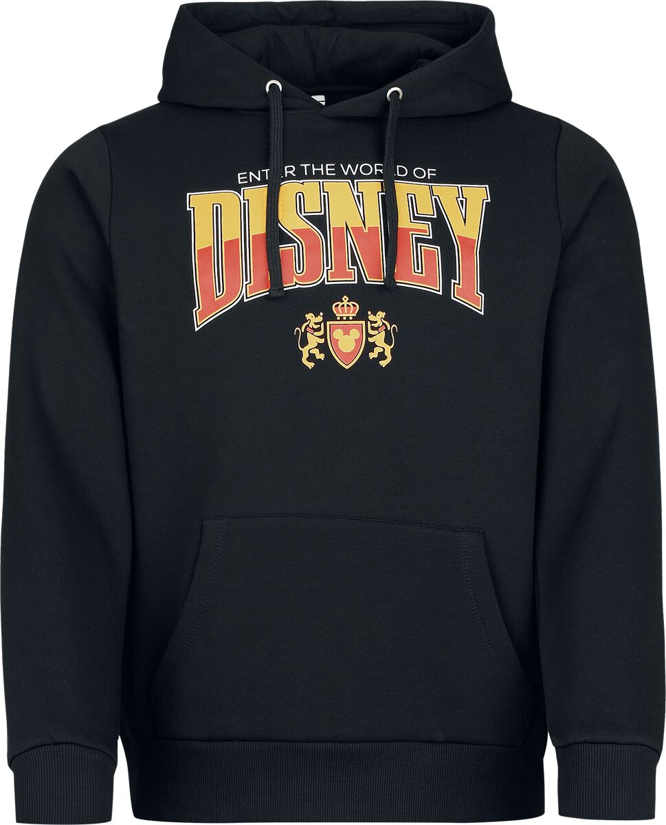 Sweat-shirt à capuche Disney de Mickey & Minnie Mouse - Mickey Mouse et ses amis – Entrez dans l’univers Disney - S à 3XL - pour Homme - noir - Mickey & Minnie Mouse