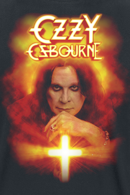 T-Shirt Manches courtes  de Ozzy Osbourne - God Bless - S à 5XL - pour Homme - noir - Ozzy Osbourne - View 2