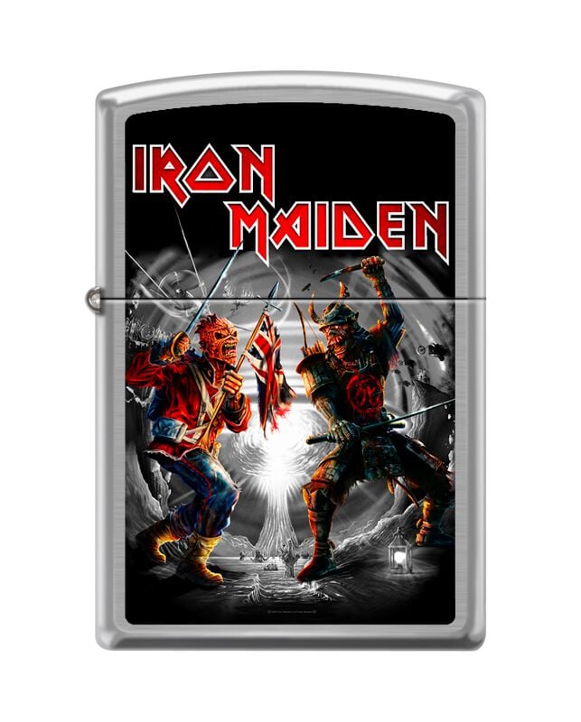 Briquet  de Iron Maiden - Zippo - Brushed Chrome - pour Unisexe - standard - Iron Maiden