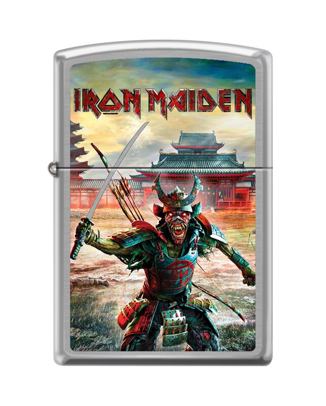 Briquet  de Iron Maiden - Zippo - Brushed Chrome - pour Unisexe - standard - Iron Maiden