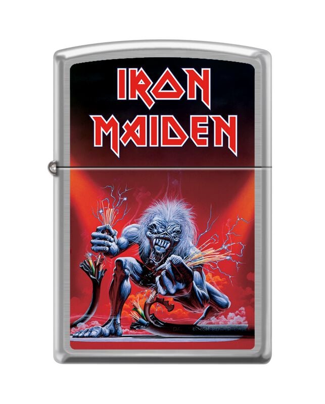 Briquet  de Iron Maiden - Zippo - Brushed Chrome - pour Indifférent - standard - Iron Maiden