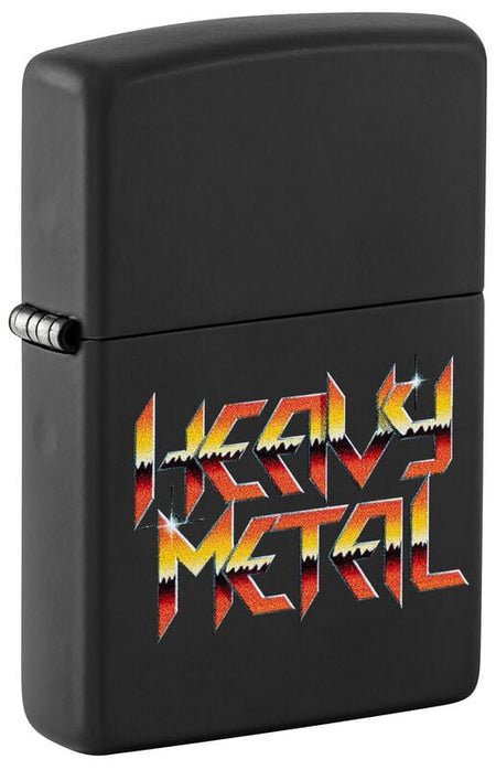 Briquet  de Heavy Metal - Zippo - Black Matte - pour Indifférent - standard - Heavy Metal