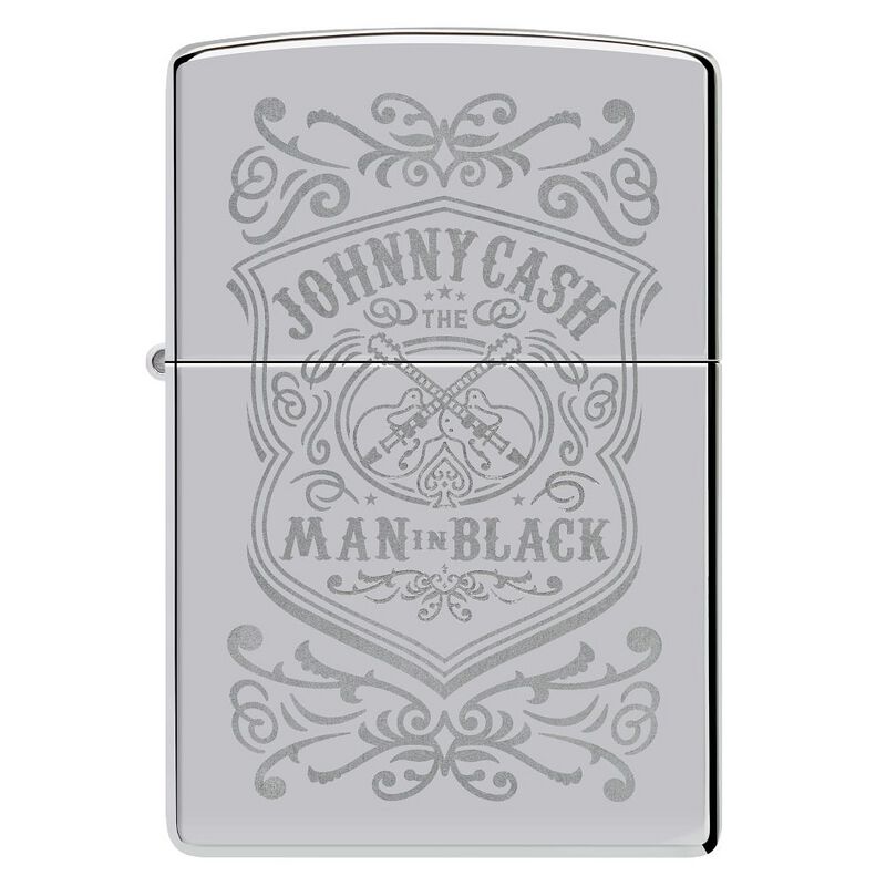 Briquet  de Johnny Cash - Zippo - Man In Black - pour Unisexe - standard - Johnny Cash