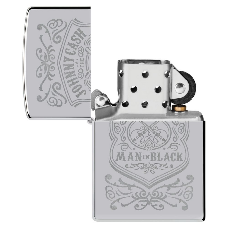 Briquet  de Johnny Cash - Zippo - Man In Black - pour Unisexe - standard - Johnny Cash - View 2
