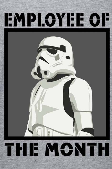 Débardeur Disney de Star Wars - Employee Of The Month - S à XXL - pour Homme - gris chiné - Star Wars - View 2