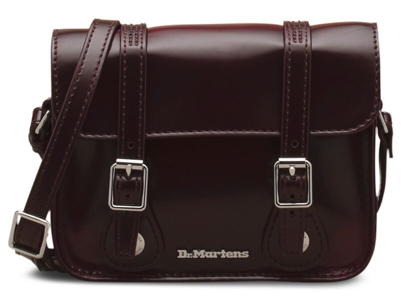 Sac à main  de Dr. Martens - Cherry Red Cambridge Brush - pour Femme - rouge foncé - Dr. Martens