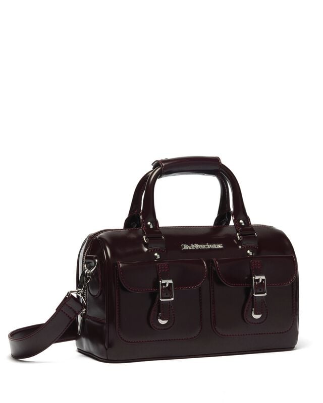 Sac à main  de Dr. Martens - Cherry Red Oxford Rub Off - pour Unisexe - rouge foncé - Dr. Martens