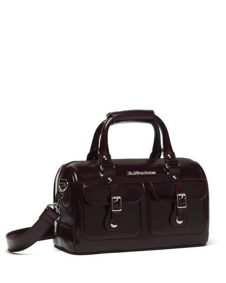 Sac à main  de Dr. Martens - Cherry Red Oxford Rub Off - pour Unisexe - rouge foncé - Dr. Martens