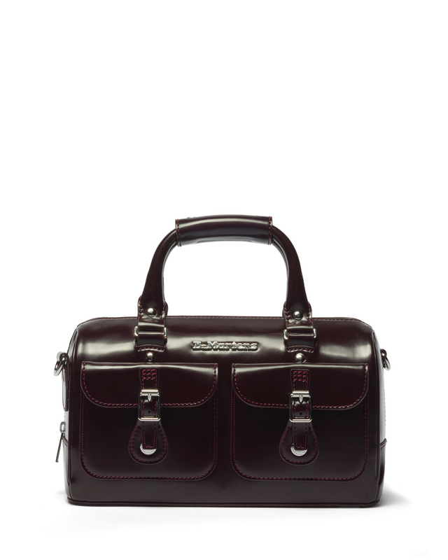Sac à main  de Dr. Martens - Cherry Red Oxford Rub Off - pour Unisexe - rouge foncé - Dr. Martens - View 2