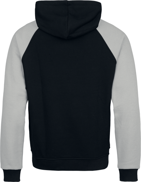 Sweat-shirt à capuche  de Collection Spéciale EMP - Cornes métalliques EMP 3D - S à 5XL - pour Homme - noir/gris - Collection Spéciale EMP - View 2