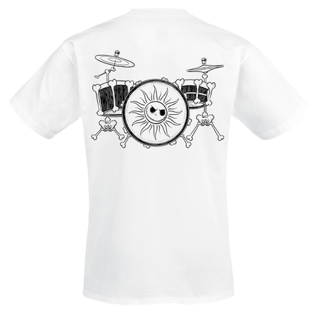T-Shirt Manches courtes Disney de L'Étrange Noël De Monsieur Jack - Band - S à XXL - pour Homme - blanc - L'Étrange Noël De Monsieur Jack - View 2