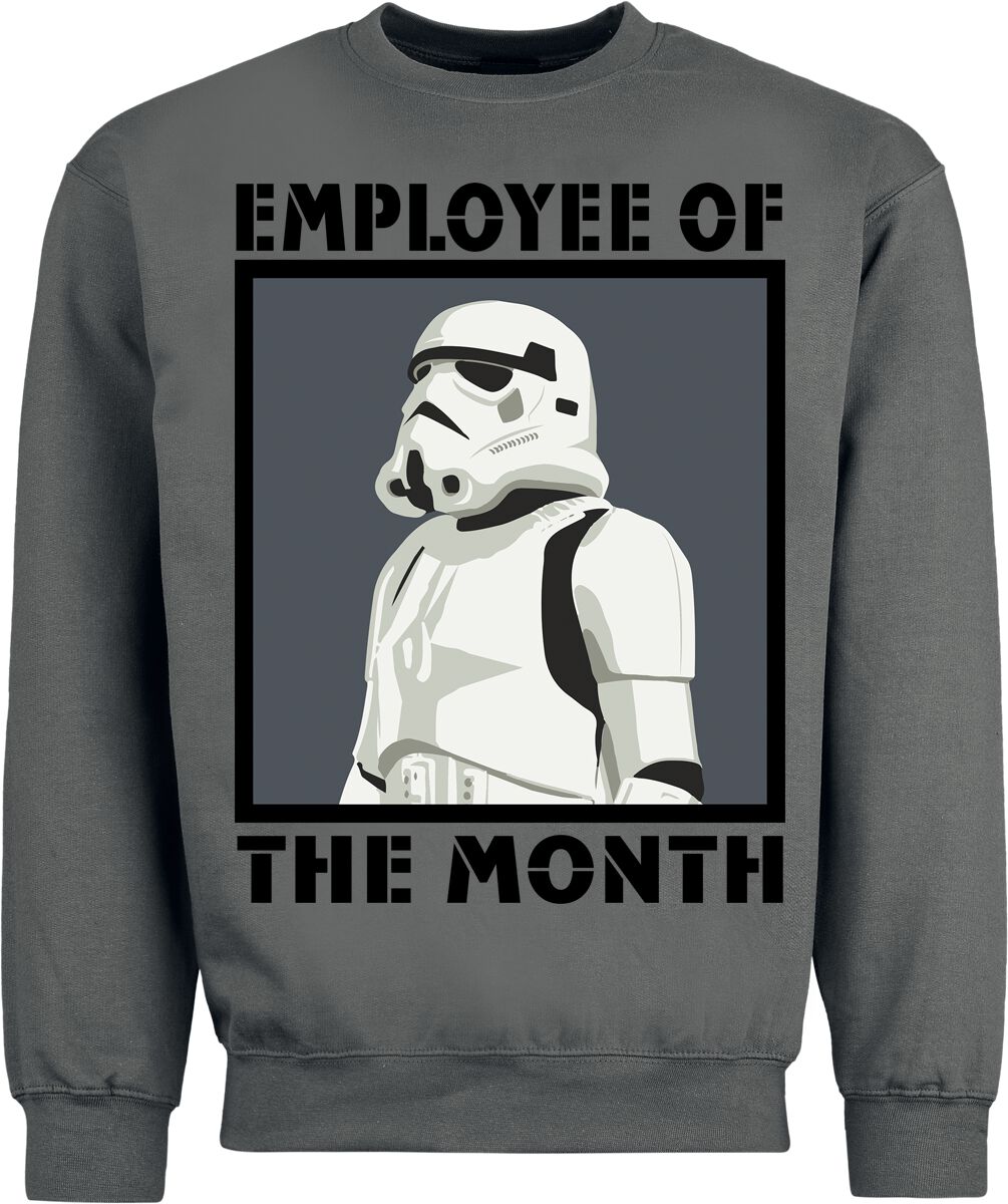 Sweat-shirt Disney de Star Wars - Employee Of The Month - S à XXL - pour Homme - graphite - Star Wars