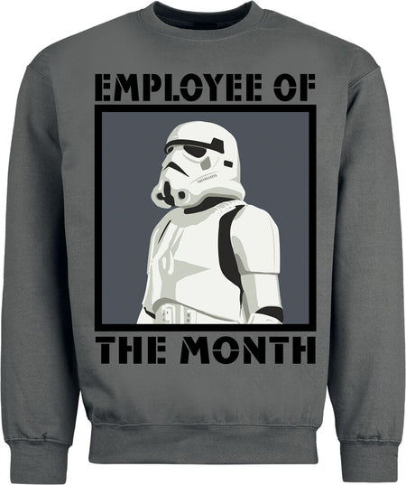 Sweat-shirt Disney de Star Wars - Employee Of The Month - S à XXL - pour Homme - graphite - Star Wars
