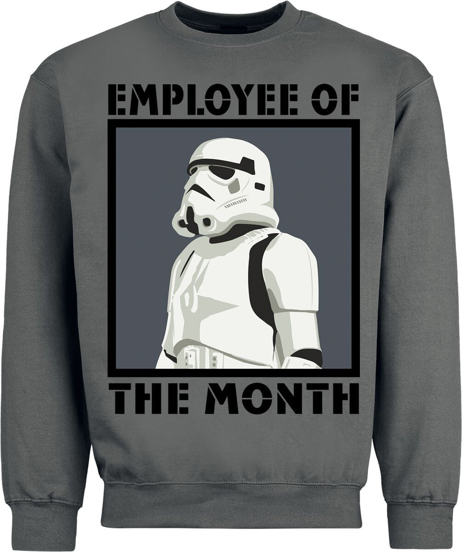 Sweat-shirt Disney de Star Wars - Employee Of The Month - S à XXL - pour Homme - graphite - Star Wars