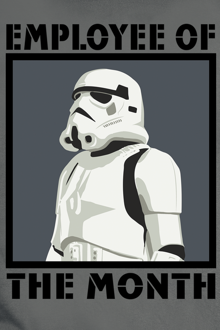 Sweat-shirt Disney de Star Wars - Employee Of The Month - S à XXL - pour Homme - graphite - Star Wars - View 2